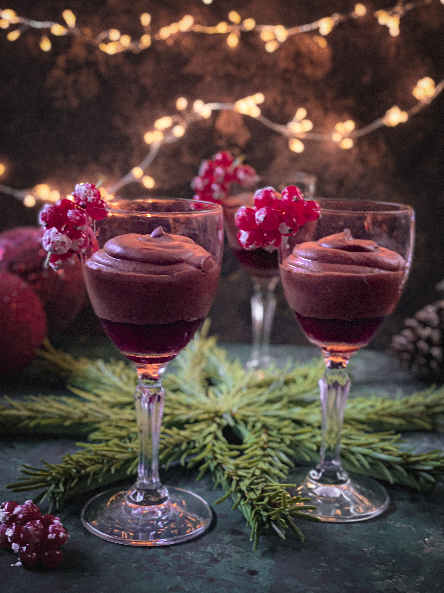 Mousse furbe al cioccolato: Natale senza stress